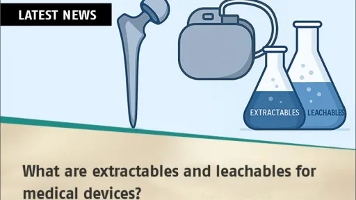 What are extractables and leachables (E/L) for medical devices?
